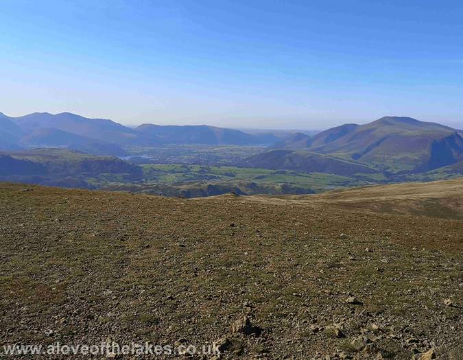 Skiddaw towering over Keswick