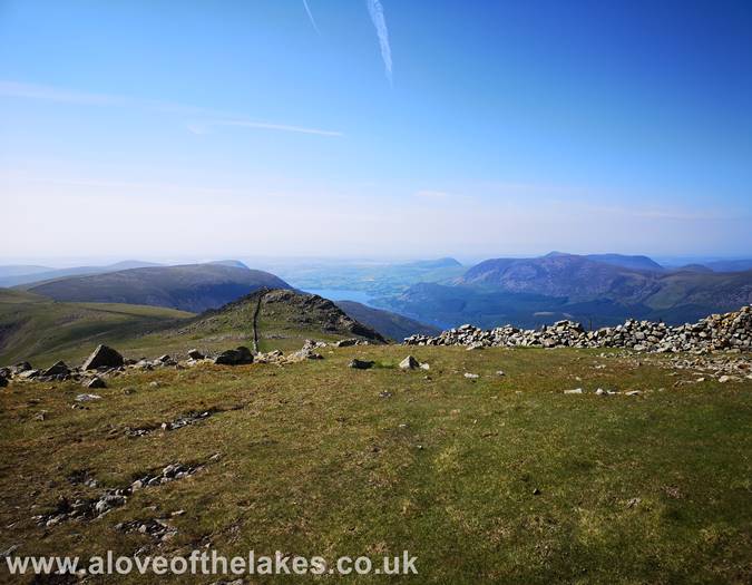 The path to Caw Fell