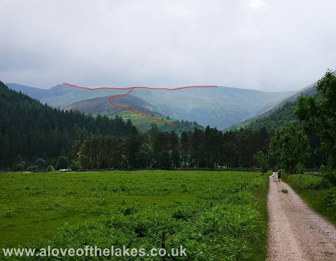 The route of the day