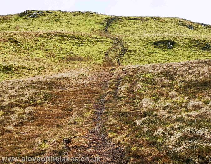 The summit approach path