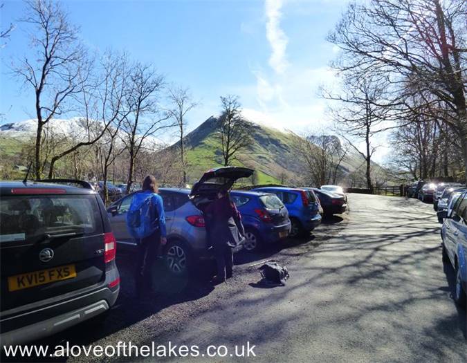 The car park