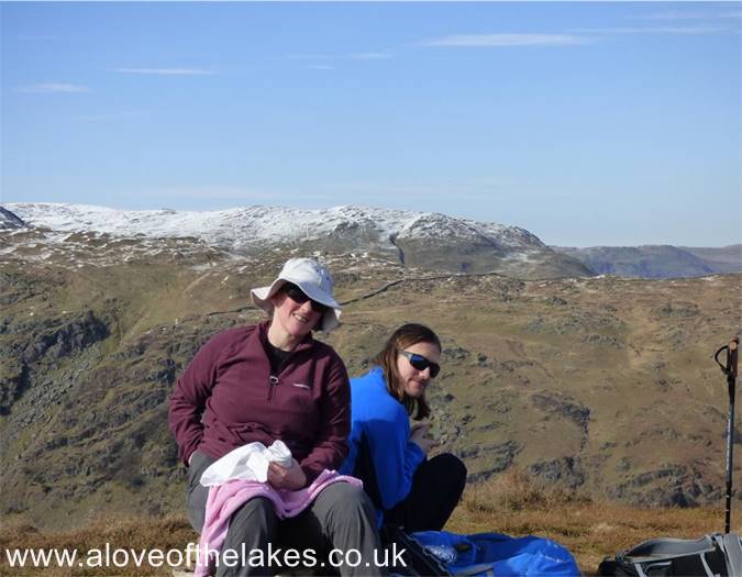 On the summit of High Hartsop Dodd