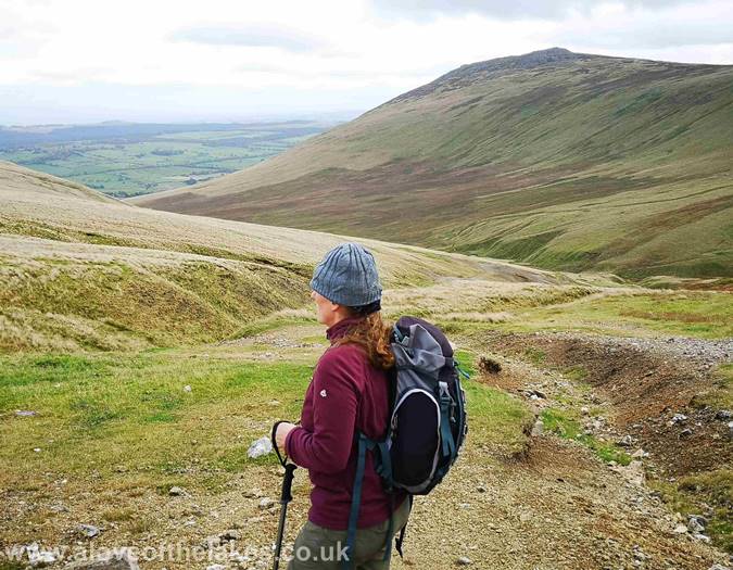 Looking towards the old Mining area