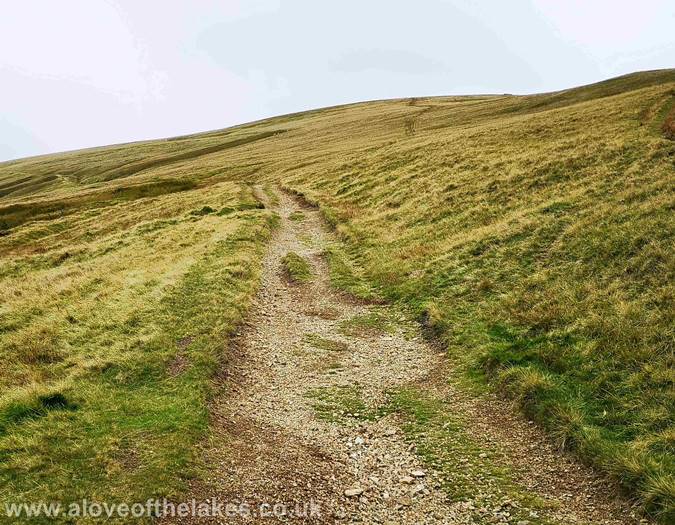 The track to the summit of High Pike