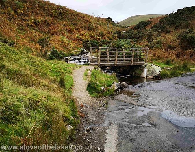 Crossing Carrock Beck