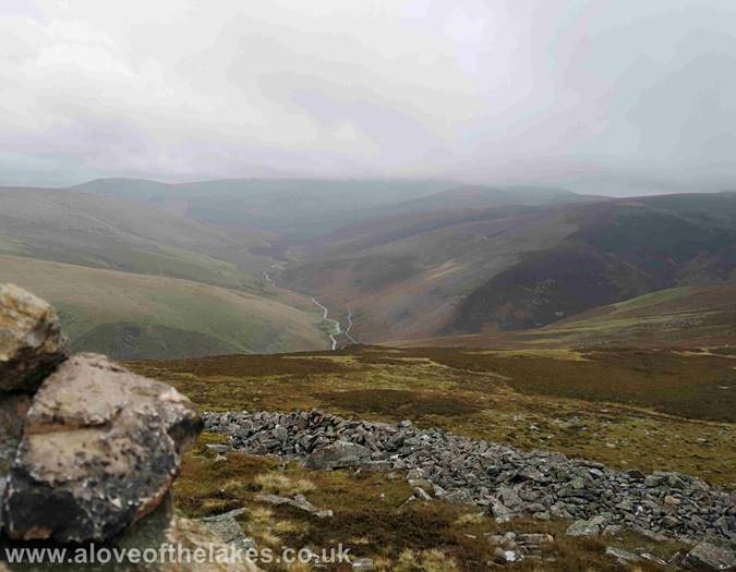 Looking down the Caldew Valley
