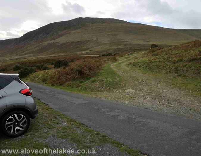 The car parking area