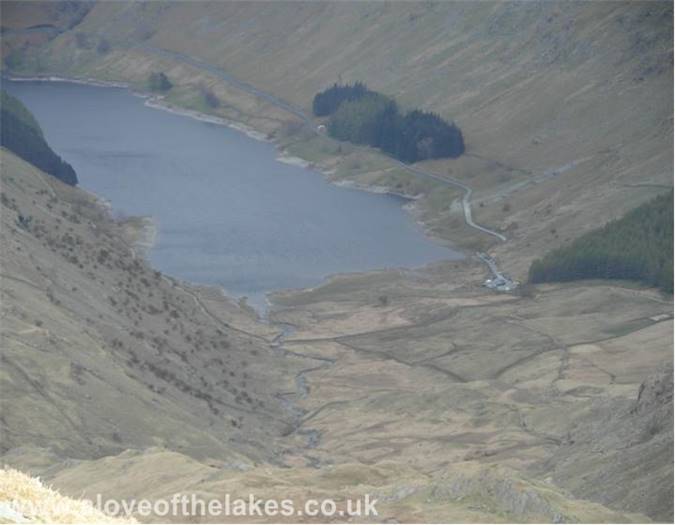 The Southern end of Haweswater Reservoir