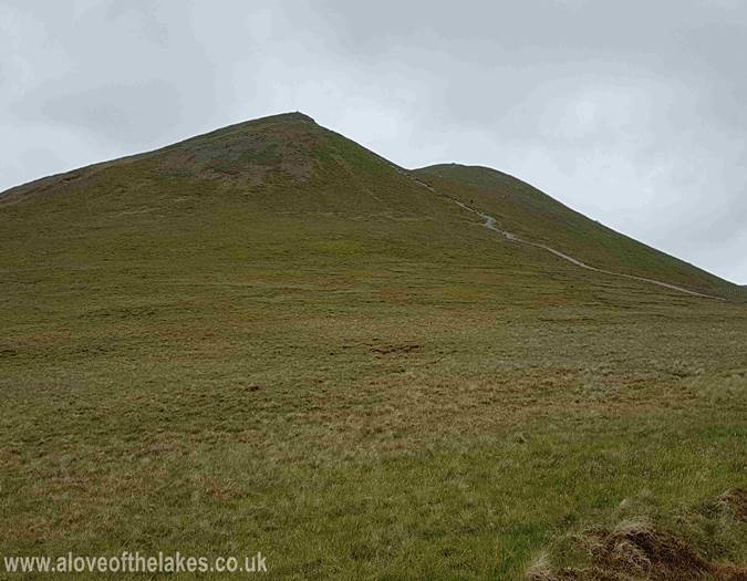 First view of Skidddaw Little Man