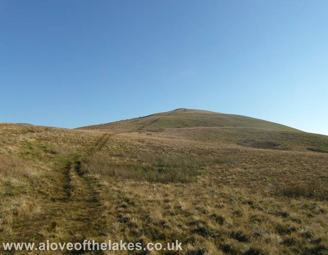 Looking back from the descent