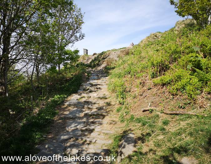 Approaching the summit of Orrest Head