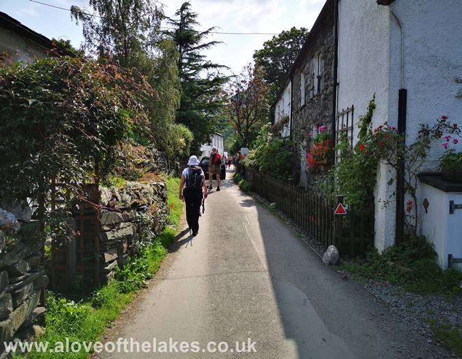 Heading towards the camp site