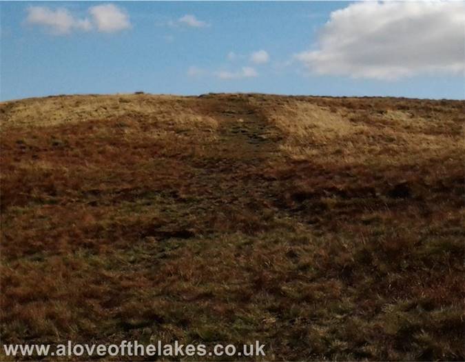 The track to the summit