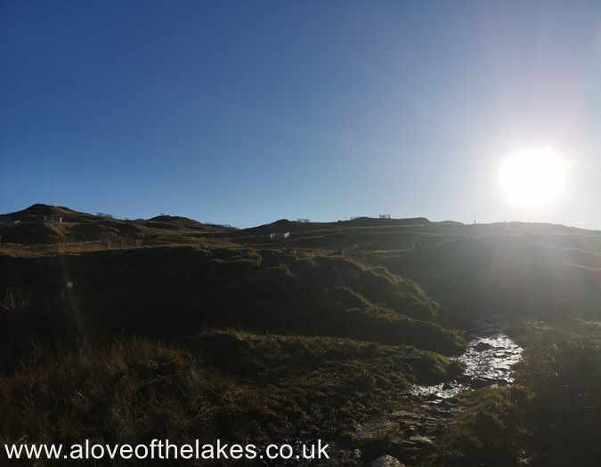 The path to the summit