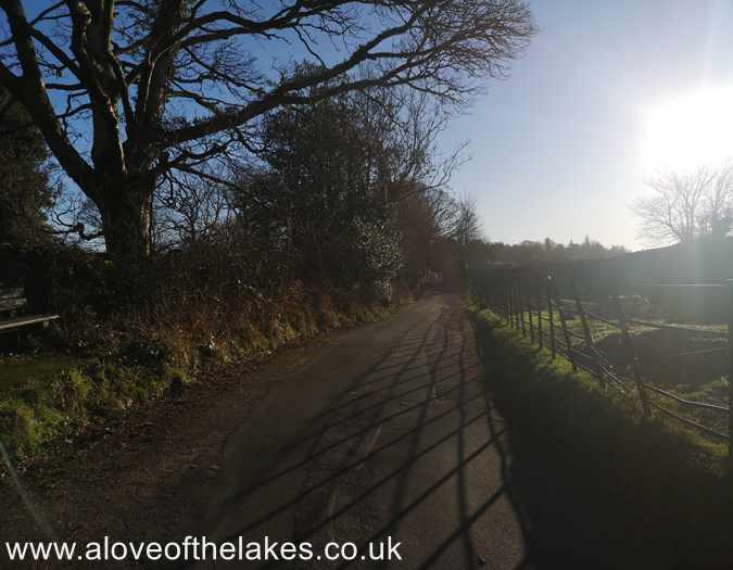 Starting off on the walk