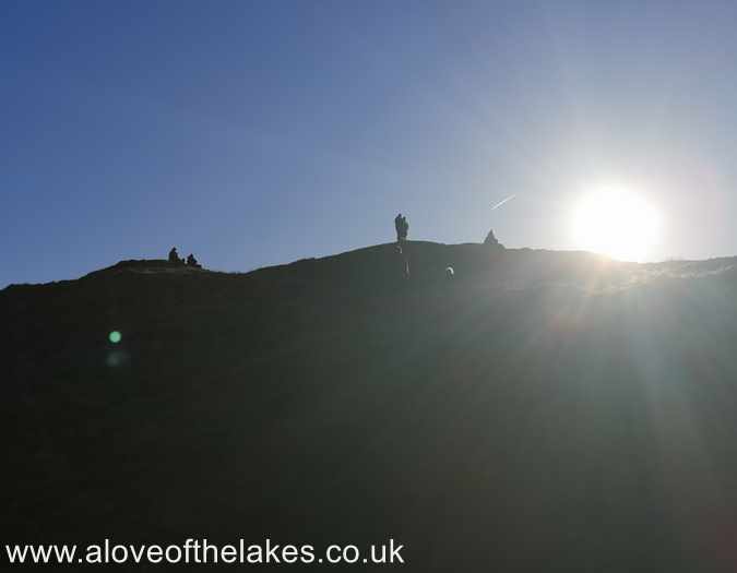 Heading towards the summit
