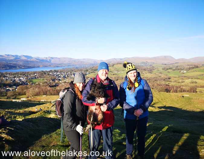On the summit of School Knott