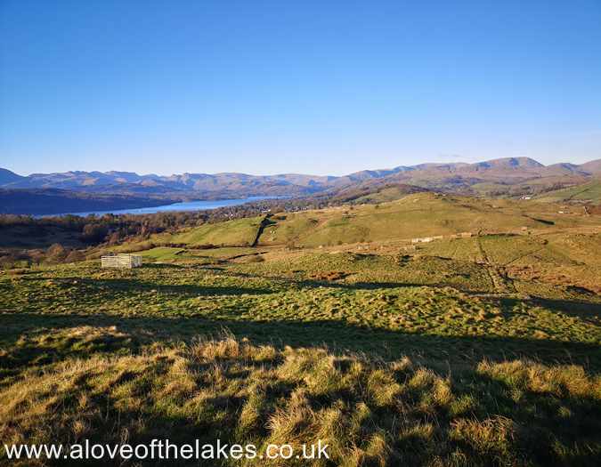 The track back to the start point
