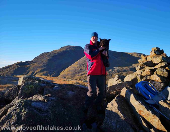 Me and Jones on the summit