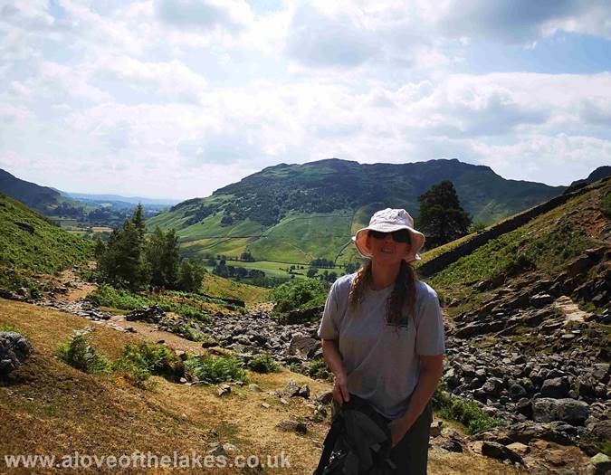 Looking back down the Ghyll