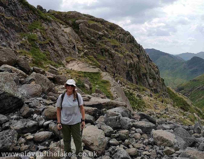 Crossing Stickle Ghyll