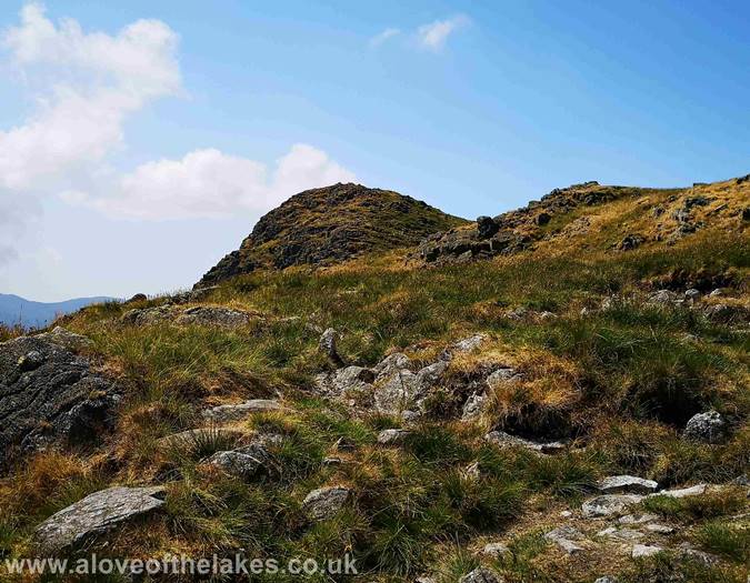Approaching the summit of Sergeant Man