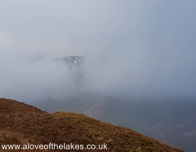 A glimpse of Blencathra
