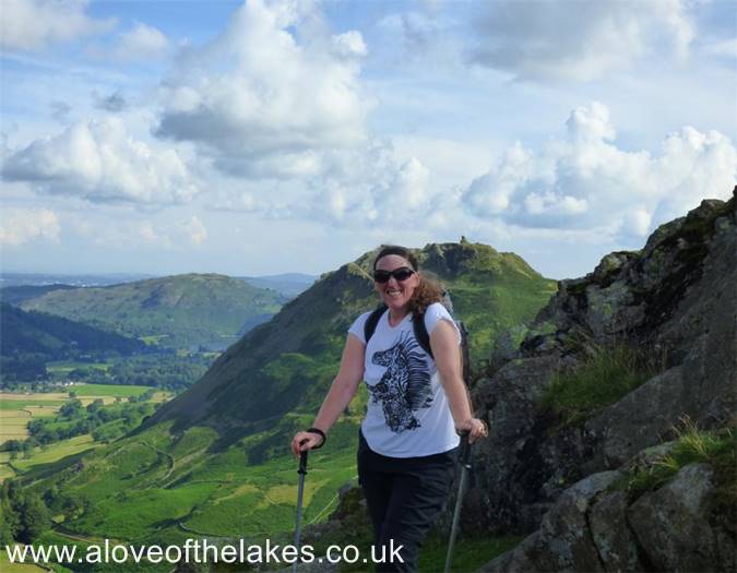 Sue feeling the burn