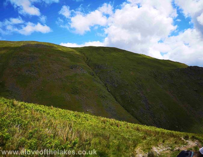 Looking towards Heron Pike