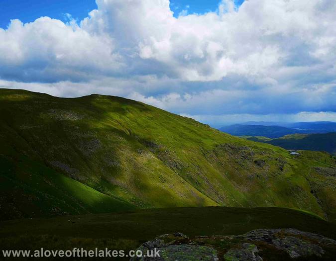 Looking towards Alcock Tarn