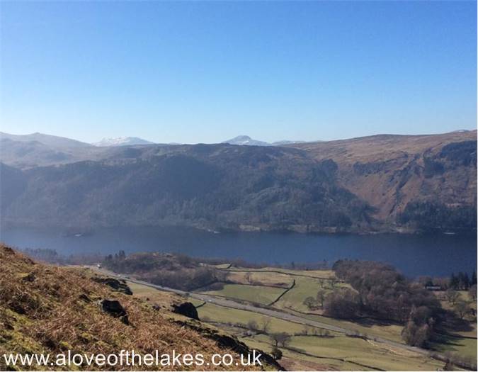 Looking over Thirlmere Reservoir