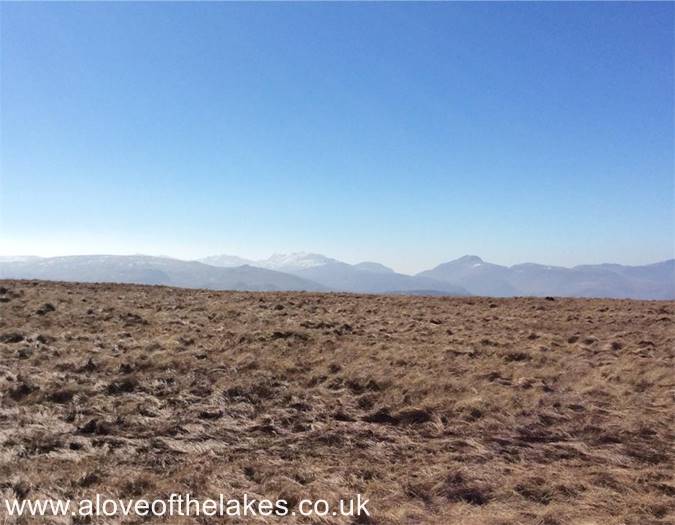The Scafell mountains