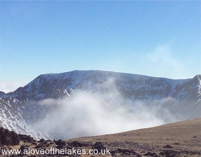 Close up of Helvellyn