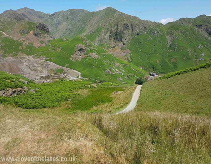 Looking towards Wetherlam