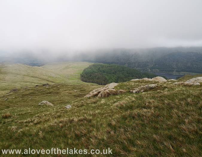 On the top of Standing Crag