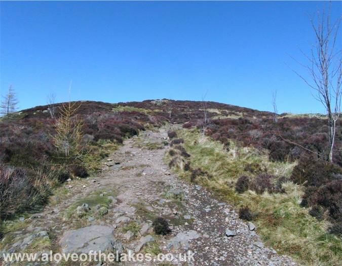 The summit approach path