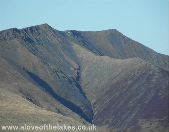 Close up of Blencathra