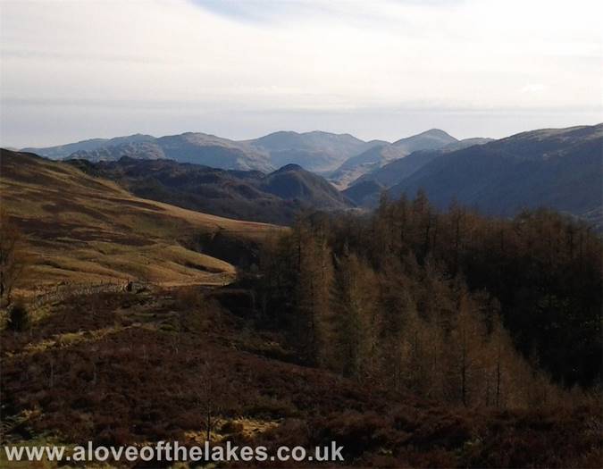Heading off to Bleaberry Fell