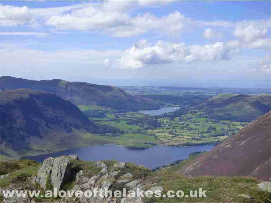 Looking towards Crummock Water and Loweswater