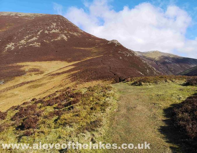 At the top of Whin Benn